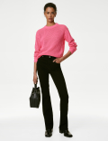 Pure Cotton Textured Jumper