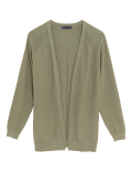 Cotton Rich Textured Relaxed Cardigan