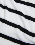 Lightweight Striped Crew Neck Jumper