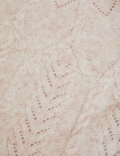 Cable Knit Pointelle Jumper