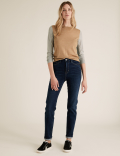 Pure Merino Wool Colour Block Jumper