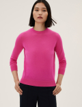 Pure Merino Wool Crew Neck Jumper