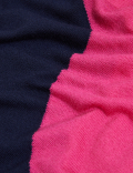 Pure Merino Wool Colour Block Jumper