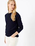 Wool Rich Textured Jumper