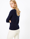 Wool Rich Textured Jumper