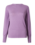 Linen Blend Round Neck Batwing Jumper