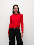 Pure Merino Wool Crew Neck Jumper