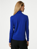 Pure Merino Wool Roll Neck Jumper