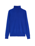 Pure Merino Wool Roll Neck Jumper