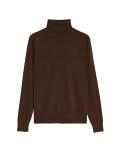 Pure Merino Wool Roll Neck Jumper