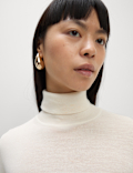 Pure Merino Wool Roll Neck Jumper
