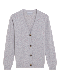 Wool Rich V-Neck Cardigan