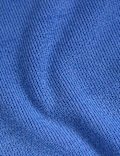 Air-Yarn Crew Neck Knitted Top