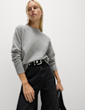 Air-Yarn Crew Neck Jumper