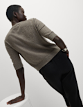 Air-Yarn Button Front Short Sleeve Cropped Cardigan