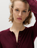 Air-Yarn Crew Neck Short Cardigan