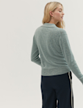 Pure Merino Wool Collared Jumper