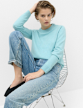 Air-Yarn Crew Neck Jumper