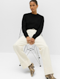 Air-Yarn Crew Neck Jumper