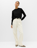 Air-Yarn Crew Neck Jumper