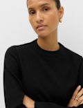 Air-Yarn Crew Neck Jumper