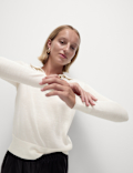 Pure Merino Wool Collared Jumper