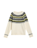 Fair Isle Crew Neck Relaxed Jumper