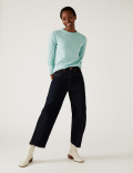 Lambswool Rich Crew Neck Jumper