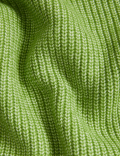 Cloud-Yarn Textured Crew Neck Jumper