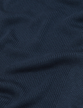 Viscose Mix Textured High Neck Jumper