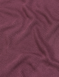 Viscose Mix Textured High Neck Jumper