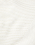 Viscose Mix Textured High Neck Jumper