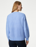 Cable Knit V-Neck Jumper