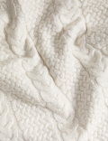 Cable Knit V-Neck Jumper