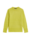 Cable Knit Crew Neck Jumper