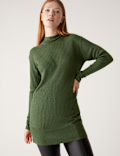 Supersoft Funnel Neck Longline Jumper