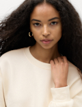 Cotton Rich Crew Neck Sweatshirt