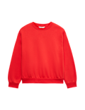 Cotton Rich Crew Neck Sweatshirt