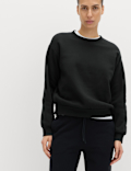 Cotton Rich Crew Neck Sweatshirt