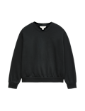 Cotton Rich Crew Neck Sweatshirt