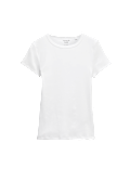 Cotton Rich Ribbed Slim Fit T-Shirt