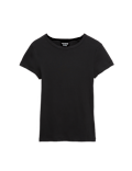 Cotton Rich Ribbed Slim Fit T-Shirt
