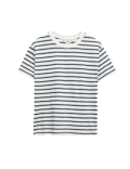 Pure Slub Cotton Striped T-Shirt