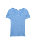 Cotton Rich Scoop Neck Slim Fit T-Shirt