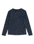 Pure Cotton Foil Print Pocket T-Shirt