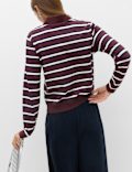 Cotton Rich Striped Rugby Top