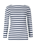 Cotton Rich Striped Fitted T-Shirt