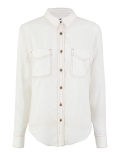 Tencel ™ Button Detailed Pocket Shirt