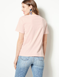 Pure Cotton Short Sleeve T-Shirt