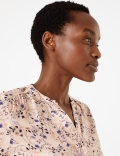 Floral Print Blouse